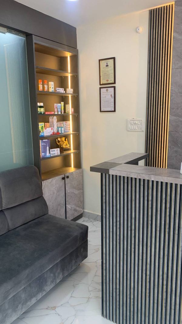 Reception at AK Dental Clinic